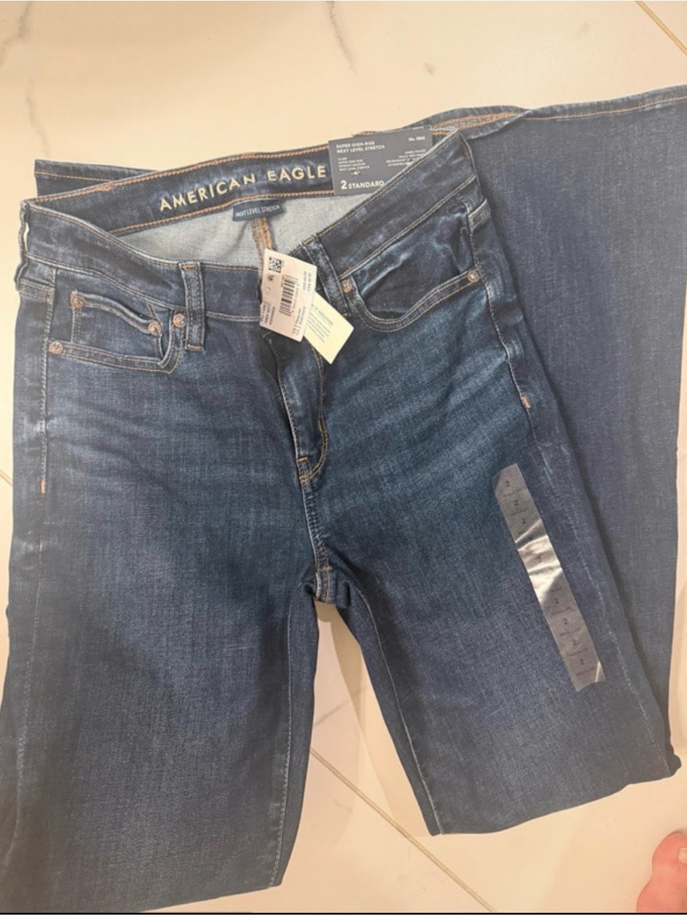 American Eagle Outfitters Women’s Dark Blue Skinny Jeans